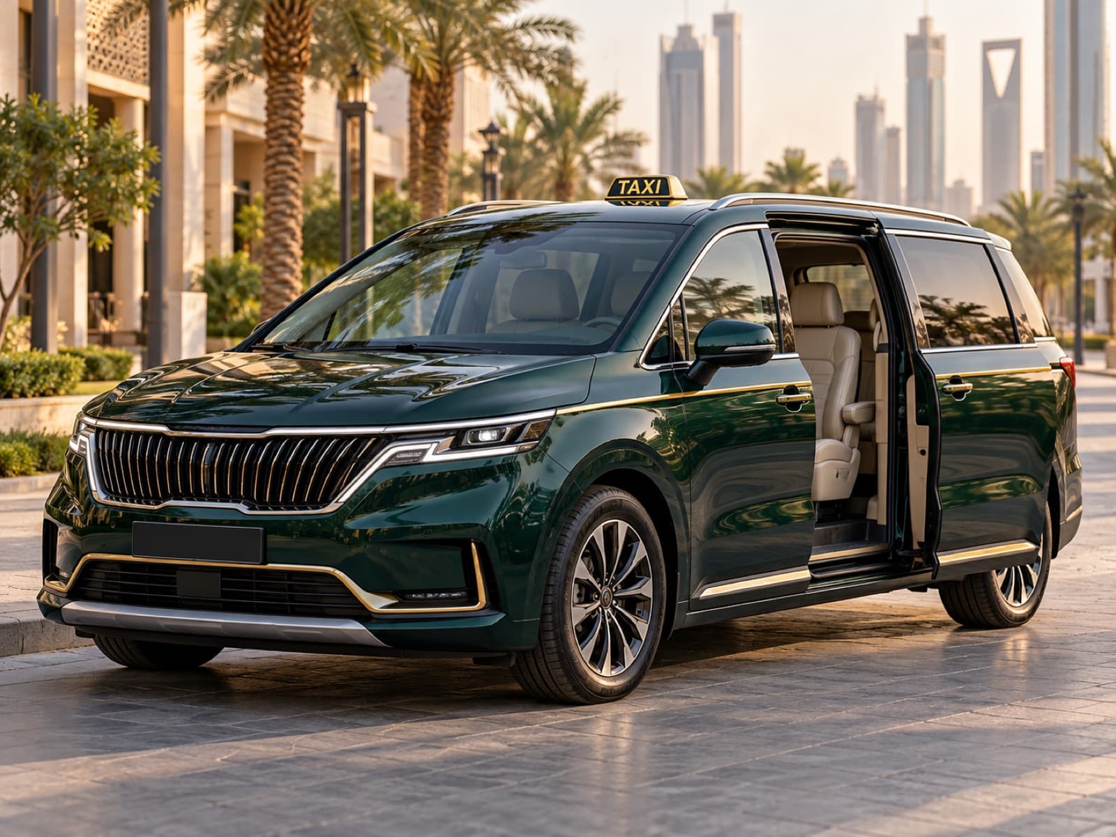 Comfort MPV taxi in Saudi Arabia: Toyota Innova or similar