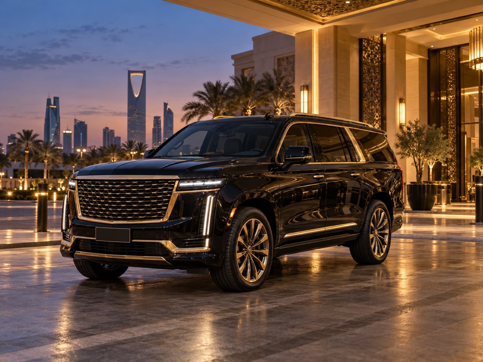 SUV taxi in Saudi Arabia: GMC Yukon or similar
